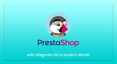 Add categories tree list to product details – Prestashop 1.7